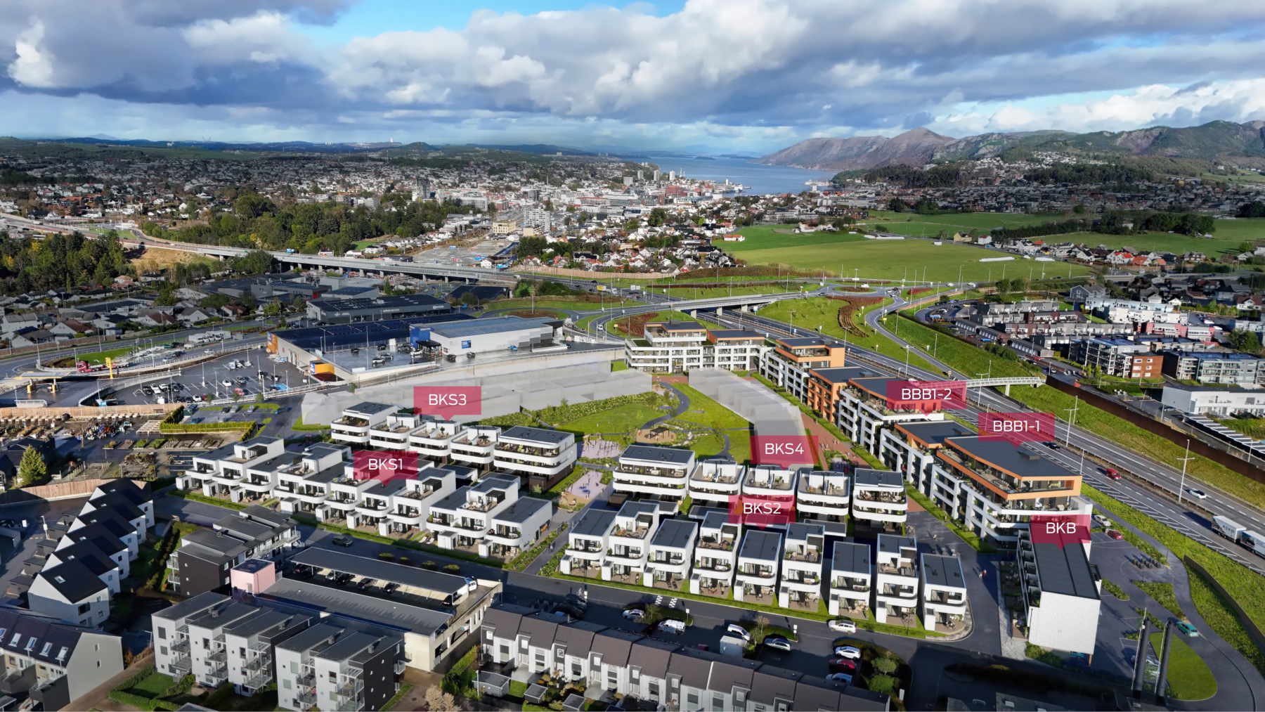 Oversikt Hove Park Markert (1)